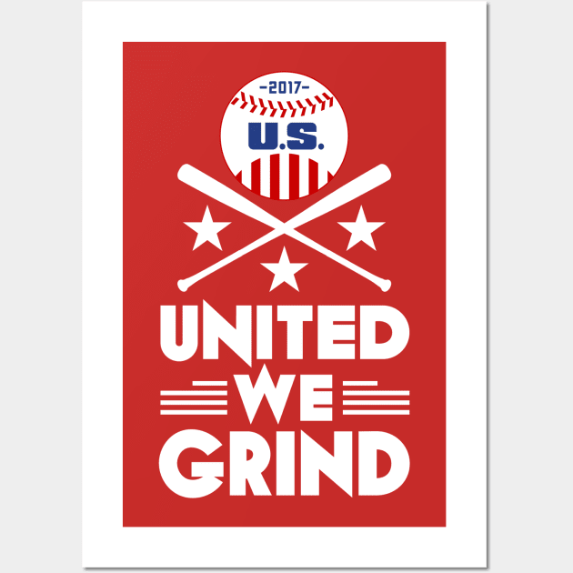 Grind Away USA Wall Art by CineFluxProd